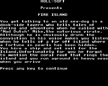 Fire Island (198x)(Holl-Soft)